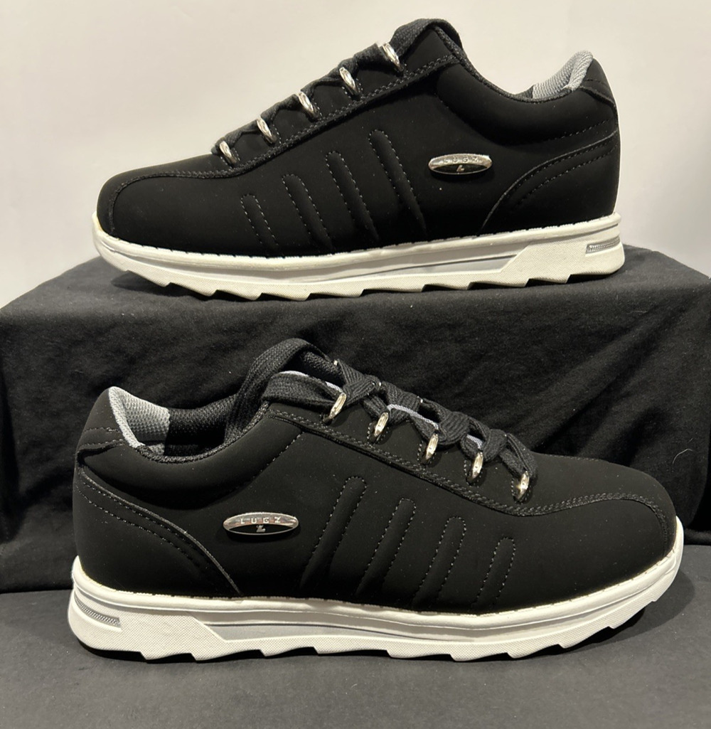 New Lugz Changeover II Ballistic Men's Lace Up Shoes Black Size 8M Brand NEW Box